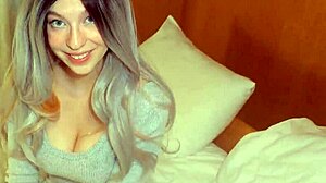 Curvy blonde stepmom's big tits pussy squirting creampie pov taboo porn