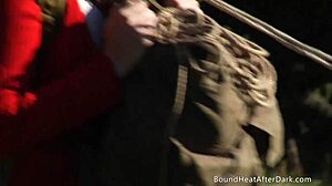 Naughty mistresses dominate tight lesbian slaves until massive orgasms hit!