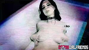 hey gothic babe asteria jade, that blowjob got you wet for rough cowgirl riding?