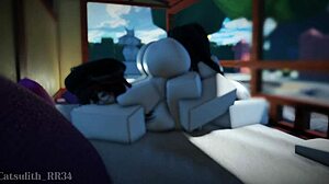 Threesome Followers Return for Cowgirl Doggystyle Big Tits Fuck