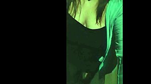 i flash my big natural tits walking publicly loving the thrill