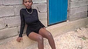 Hairy pussy tempts endless masturbation cum challenge in the bush