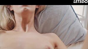 stunning amateur lesbians kiss lick and fuck in dorm