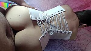 rented latina wife double anal fucked deep