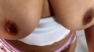 Curvy arab housewife hedir leaks homemade doggystyle pounding begging for cum on big ass