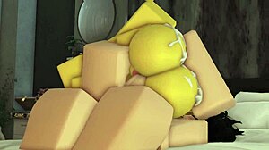 noob bikini slut takes femboy cock deep and hard