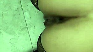 sexy colombian bride's big ass and tits bounce in homemade latina pounding