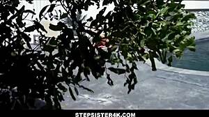 Kenna James Big Tits Blonde Stepsister Fucks Stepbrother POV July 4th