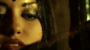 sexy indian milf brunette flaunts curves for steamy solo love