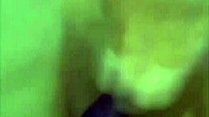 Beautiful Mexican Latina Fingers Pussy with Dildo While You Jerk Off and Cum