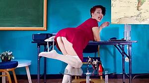 whoa torcelini teacher's seas lesson turns into wild pussy striptease 😈🌊 full vid!