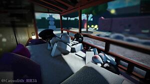 Threesome Followers Return for Cowgirl Doggystyle Big Tits Fuck