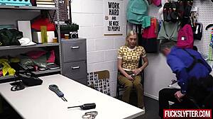 Kay Lovely grabs water then rides cock cowgirl missionary?