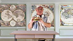 whoa torcelini teacher's seas lesson turns into wild pussy striptease 😈🌊 full vid!