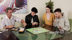 Friends Free Use Teen 18+ Pussy with Stepdad Watching