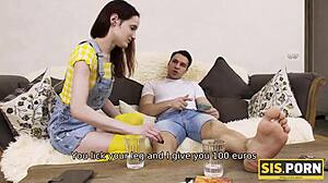 dirty shaved teen babe binds rich stepbro pussy fuck