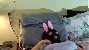 chocolate bunny stuffs big black cock deep in curvy white rabbit's fat ass