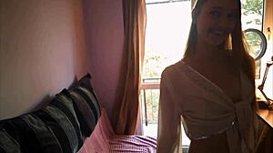 Naughty Step Sister Begs for Erotic Photo Help from You!