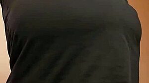 HUGE TITTIES ON SARAH BURSTING OUT!