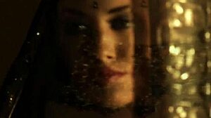 sexy indian milf brunette flaunts curves for steamy solo love