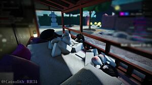 Threesome Followers Return for Cowgirl Doggystyle Big Tits Fuck