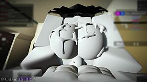 Threesome Followers Return for Cowgirl Doggystyle Big Tits Fuck