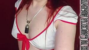 nurse gauchita checks your whole body with full dirty exam toys and blowjob