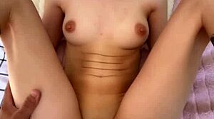 Petite 18+ Brunette's Tight Asshole Gapes From Monster Cock Creampie!