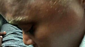 blonde wife bombshell slurps blondegod's monster cock hungrily