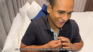 Never thought hostel's hung black receptionist bbc would fuck petite naty delgado so hard she begs in dorm