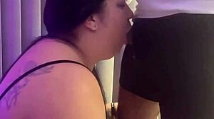 curvy milf deepthroats fat cock homemade