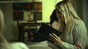 Allherluv emotional ebony blonde lesbian facesit fingering pt 4