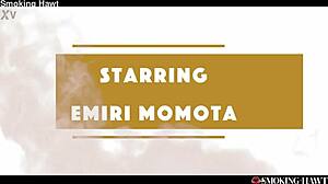 Feral Japanese babe rides cock hard while smoking fetish