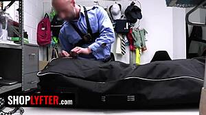 hey shoplifter, strip now or face ripped clothes punishment