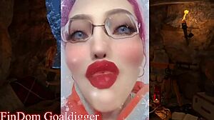 Tall Glasses Cosplay Girl Craves Kinky Femdom Fun!