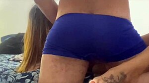 playing with that liberal blonde and her married stud friend in the cage