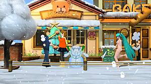 Hatsune Miku's full nude mod got me like 🔥🍑💦 whoa!!