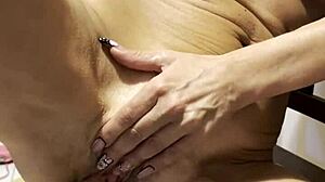 i grab big dildos for intense solo masturbation on bed