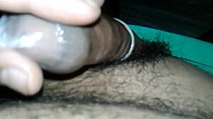 small cock solo condom jerk