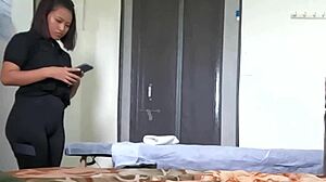 Thai Masseuse Delivers Explosive Happy Ending Cumshot!