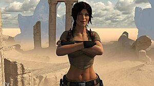 Lara and Sheva's Clothes Ripped in Wild Fuck