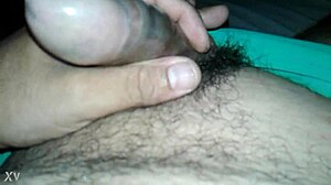 small cock solo condom jerk