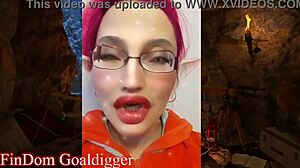 Tall Glasses Cosplay Girl Craves Kinky Femdom Fun!