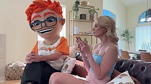 blonde bombshell beverly slurps big dick in casting adventure