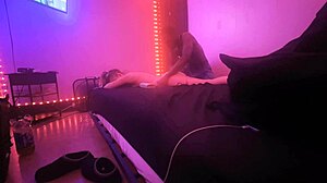 bigdaddykj delivers rough interracial massage cock pounding