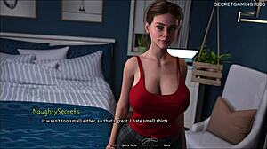 sharing the bed with goth stepsis summer heat 07 naughty fox games 3d hentai 😈🔥