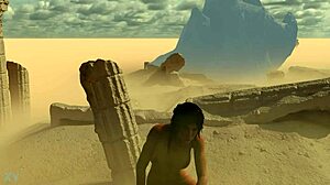 Lara and Sheva's Clothes Ripped in Wild Fuck