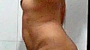 Curvy Prostitute Showers After Fat Cock Pounding