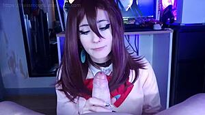 momo ayase checks takakura's cock works riding him to cum twice