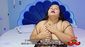 Beautiful Mexican pornstar opens tantric massage center fucking client live in Mexico City